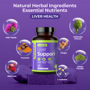 Liver Support Supplement with Milk Thistle